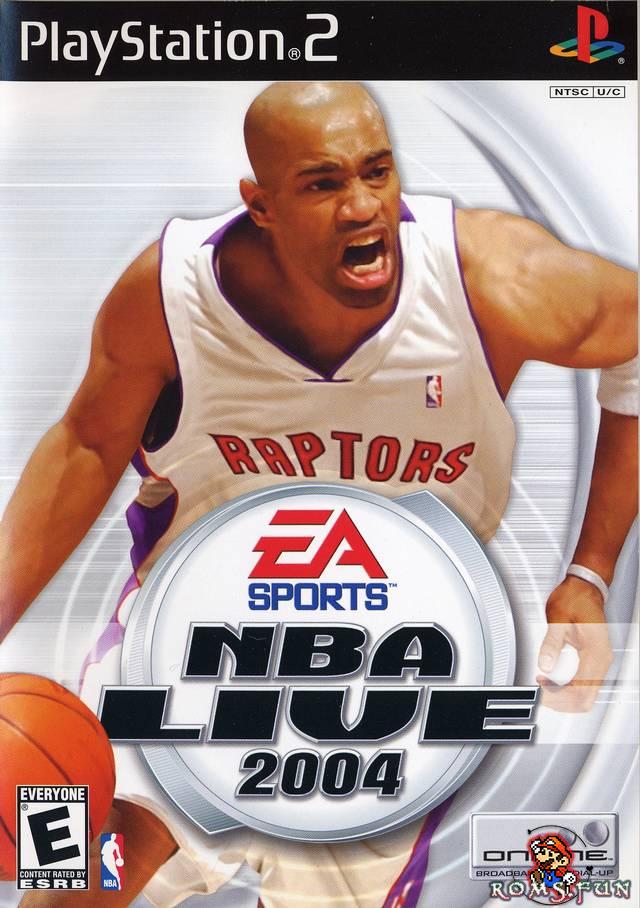PS2 NBA live 2004 美版
