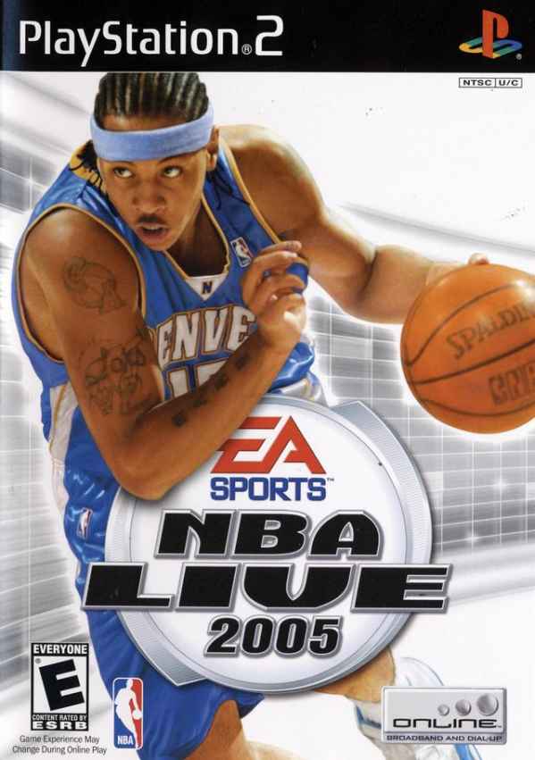 PS2 NBA Live 2005 劲爆美国职篮 2005 美版
