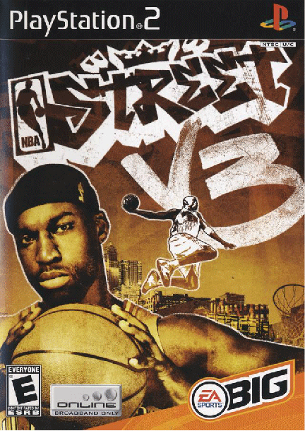 PS2 NBA街头篮球 V3 NBA Street V3 美版