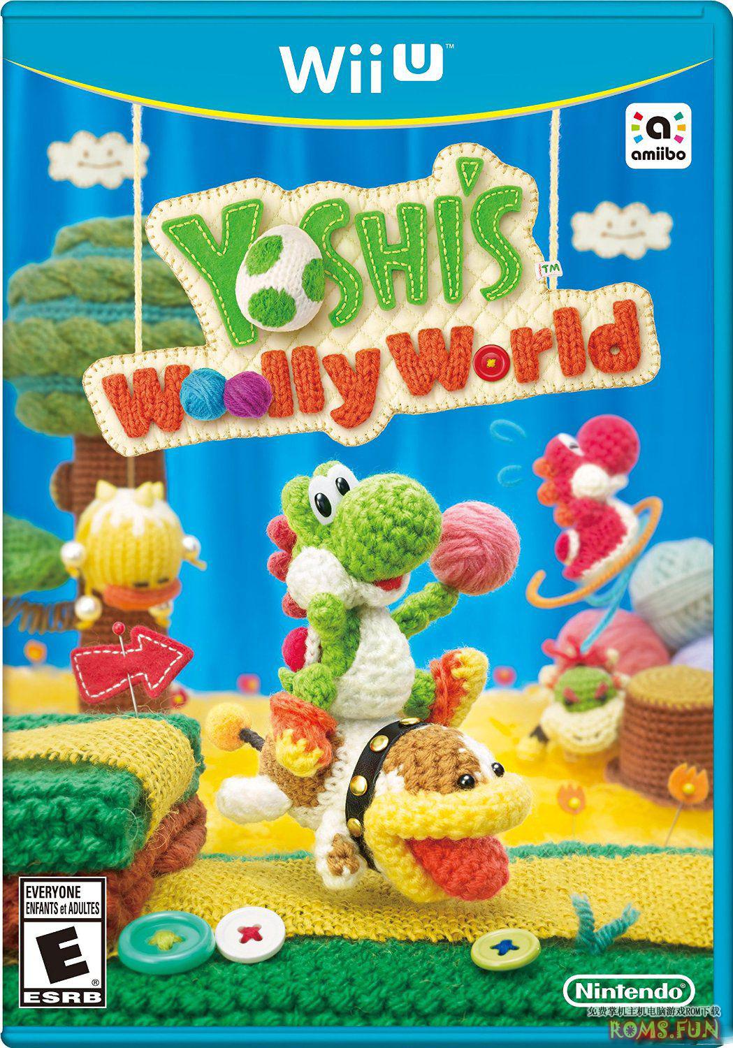 WiiU 耀西的毛线世界 美版WiiU-VENOM