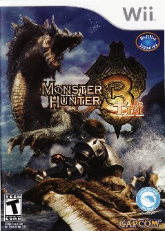 Wii 怪物猎人3 美版