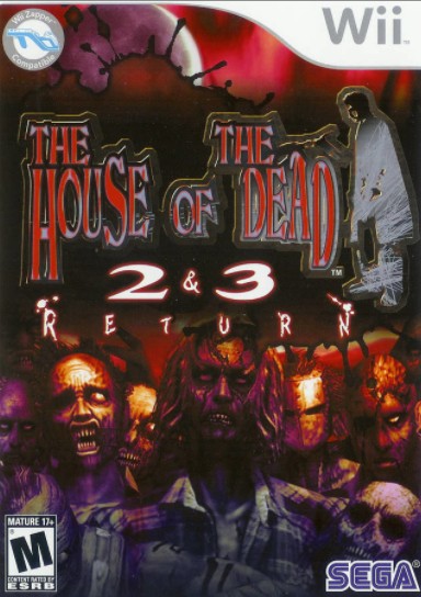 WII 死亡之屋 2 & 3 回归 The House of the Dead 2 & 3 Return 美版