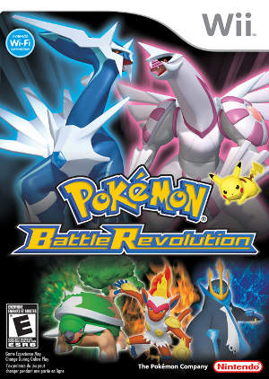 Wii 精灵宝可梦对战革命（Pokémon Battle Revolution）美版