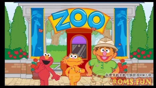 Wii 芝麻街：埃尔默动物园历险 Sesame Street: Elmo's A-to-Zoo Adventure 美版