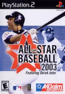 PS2 全美明星棒球 2003（All-Star Baseball 2003）美版