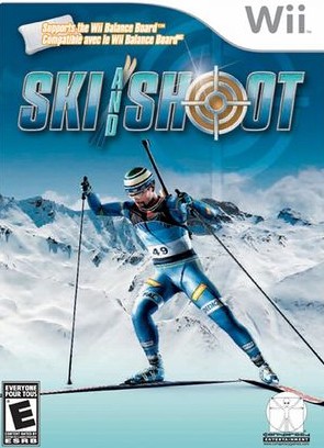 Wii 滑雪射击（Ski and Shoot）美版