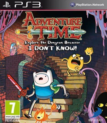 PS3 探险活宝：地牢探险（Adventure Time: Explore the Dungeon Because I Don't Know!）美版