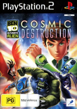 PS2 少年骇客：终极异形 宇宙毁灭（Ben 10 Ultimate Alien: Cosmic Destruction）美版