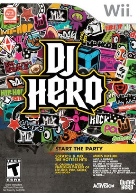WII DJ 英雄（DJ Hero）美版