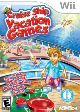 WII Cruise Ship Vacation Games 美版